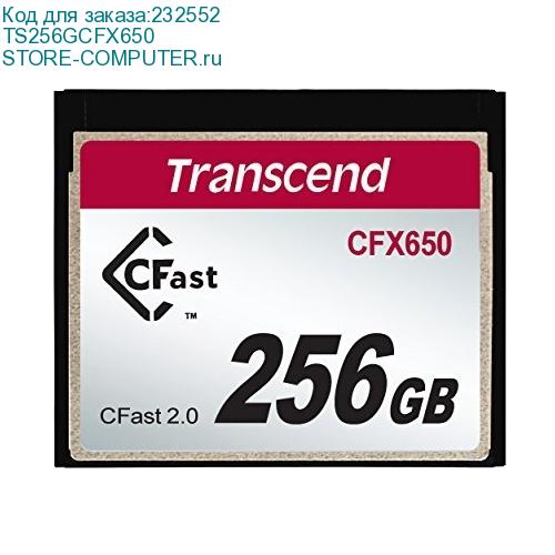 Флеш карта Transcend CFAST2.0 256GB 510Mb/s (TS256GCFX650) TS256GCFX650