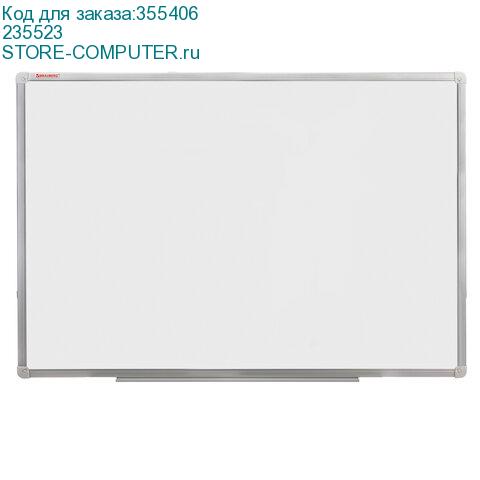 Доска магнитно-маркерная (100х150 см), алюминиевая рамка, BRAUBERG Стандарт, 235523 235523