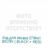 B820N ( BLACK + RED)