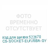 CS-SOCKET-EU/USBA-GY