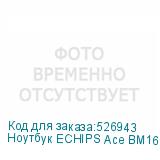 Ноутбук ECHIPS Ace BM160UL 16 , IPS, Intel Core i3 N305 1.8ГГц, 8-ядерный, 16ГБ DDR5, 512ГБ SSD, Intel UHD Graphics, Windows 11 Home, серый