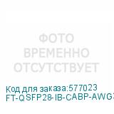 FT-QSFP28-IB-CABP-AWG30-1