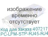 PC-LPM-STP-RJ45-RJ45-C5e-1M-LSZH-RD