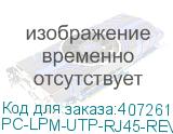 PC-LPM-UTP-RJ45-REV-RJ45-C5e-10M-LSZH-GY