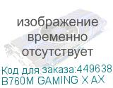 B760M GAMING X AX