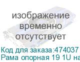 Рама опорная 19 1U на 3 плинта, заглубленная, тип Krone, NETKO Optima