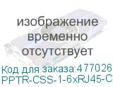 PPTR-CSS-1-6xRJ45-C6-SH-STL