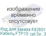 Кабель FTP10 cat.5e, 305м, 24 AWG, для наружных работ, черный