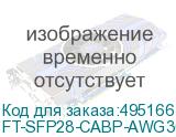 FT-SFP28-CABP-AWG30-1