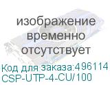 SkyNet Кабель UTP indoor 4x2x0,51, медный, FLUKE TEST, кат.5e, однож., (100м) box, серый (CSP-UTP-4-CU/100) CSP-UTP-4-CU/100