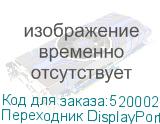 Переходник DisplayPort (m) DVI (f) белый NONAME