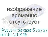 BRITE Подсветка LED встраиваемая ПЛ20-БрТБ бр. IEK BR-FL20-K45 BR-FL20-K45