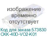 Выключатель одноклавишный на 2 модуля ВКО-21-00-П (IEK) CKK-40D-VO2-K01 CKK-40D-VO2-K01