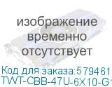 Шкаф серверный Lanmaster (TWT-CBB-47U-6X10-G1) напольный 47U 600x1000мм пер.дв.стекл металл 2 бок.пан. 800кг черный LANMASTER TWT-CBB-47U-6X10-G1
