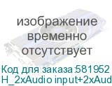 Карта вывода Novastar H_2xAudio input+2xAudio output card NovaStar H_2xAudio input+2xAudio output card