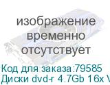 Диски dvd-r 4.7Gb 16x Verbatim, 100 штук, на шпинделе