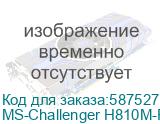 Материнская плата MAXSUN MS-Challenger H810M-F, H810, LGA1851, 2*DDR5, 2*SATA3, 1*M.2, USB 3.2, USB 2.0, 1*PCIEx16, 1*PCIEx1, HDMI+DP, mATX MS-Challenger H810M-F